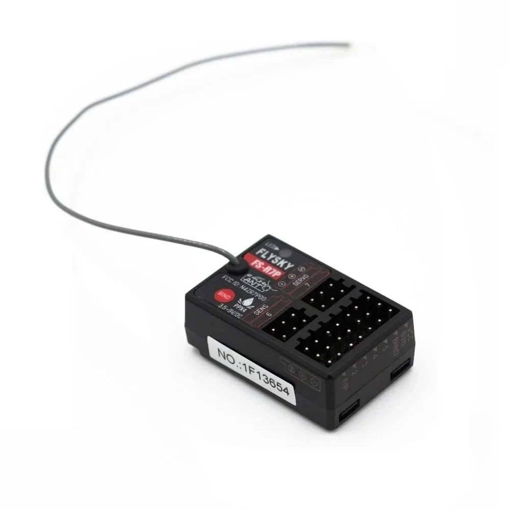 FLYSKY FS-R7P 2.4G 7CH Receiver - ANT Protocol Radio PWM PPM I-BUS SBUS Output for FS-G4P FS-G7P RC Car Boat