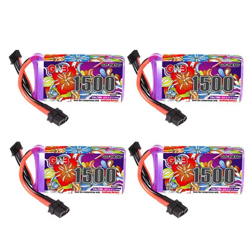 GNB 15.2v 4S HV 1500mAh 120c/240c Lipo Drone Battery