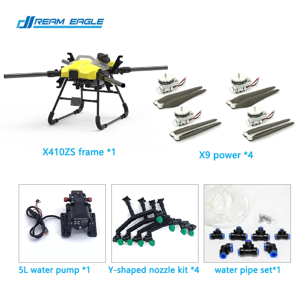 Dreameagle X410Z 4-Axis 10L Agricultural Spraying Drone - Image 10