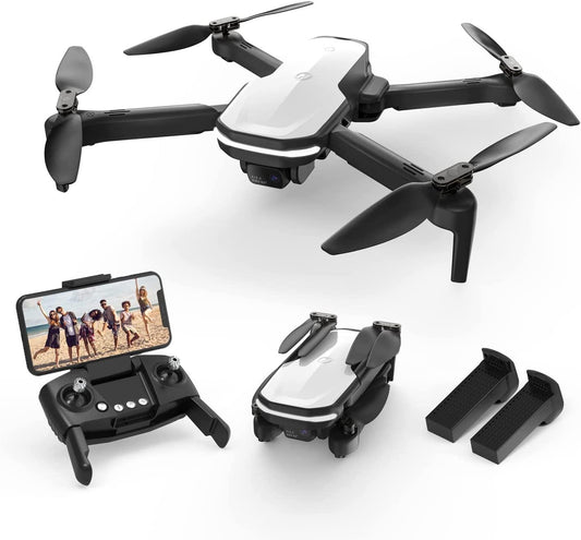 Dron con cámara 4K RC Quadcopter para adultos, transmisión de video de  largo alcance de 1640 pies, cardán de 3 ejes, tiempo de vuelo de 46 minutos  GPS