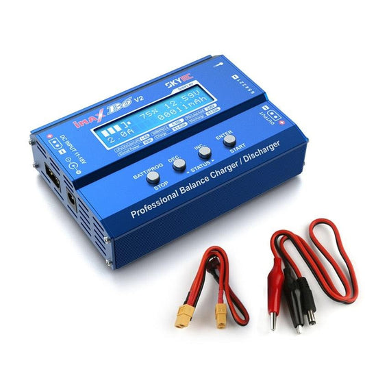 SKYRC S65 AC Balance Charger/Discharger Max Power 65W Charge Current 6A for  2-4S LiPo LiHV Battery