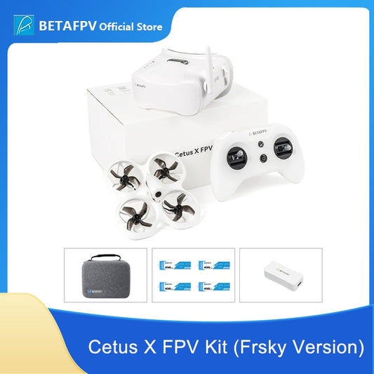BETAFPV Cetus X FPV Kit 1S 800TVL Brushless FPV Drone LiteRadio 3 Radi –  RCDrone