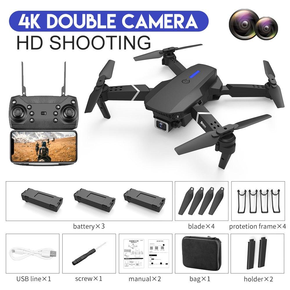 foldable 4k wide angle drone 2