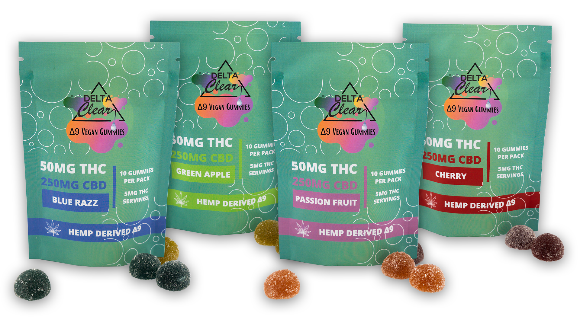 Delta Clear THC CBD Gummies