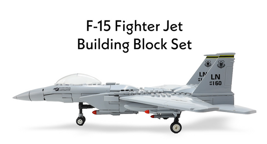 P-51 Mustang Fighter Building Block Set – 258 Pieces – Apostrophe