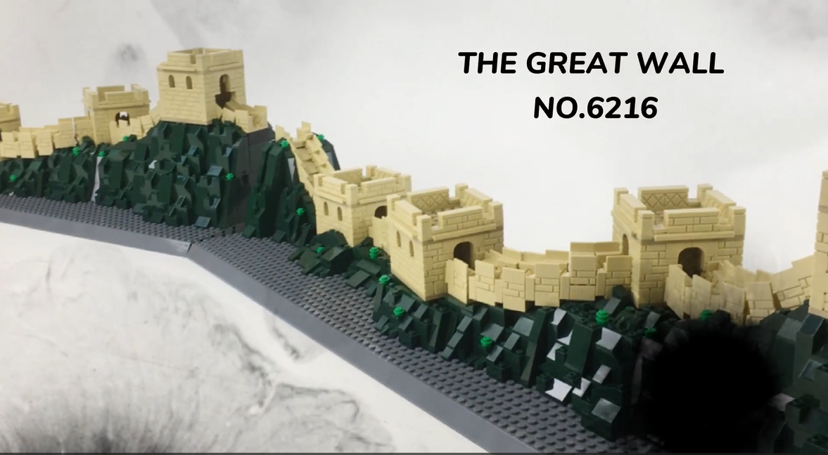 4114pcs The Great Wall Building Blocks Chinese Famous Architecture