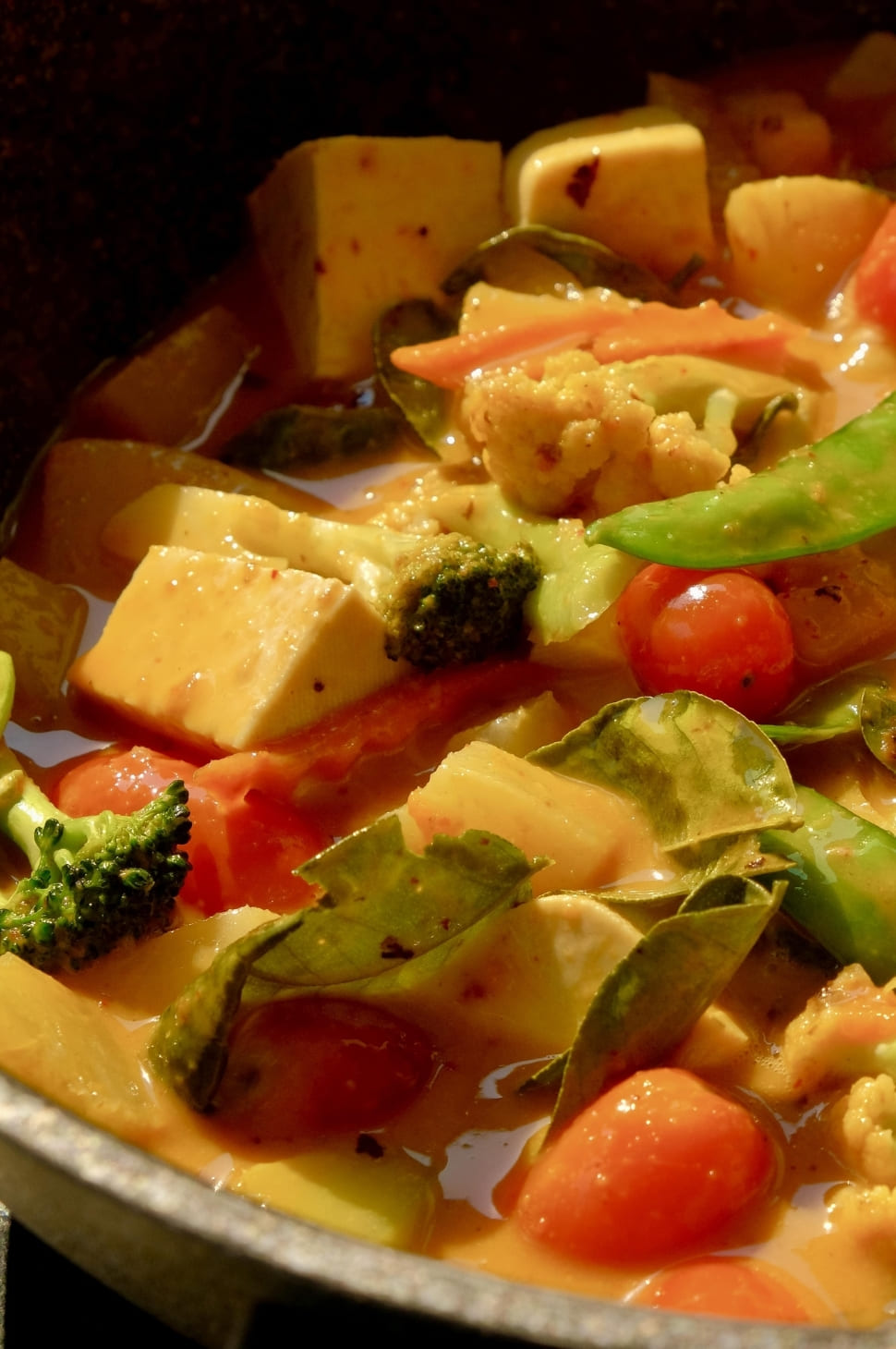 Vegan Rotes Thai Curry in der Schilfgrastasche 13