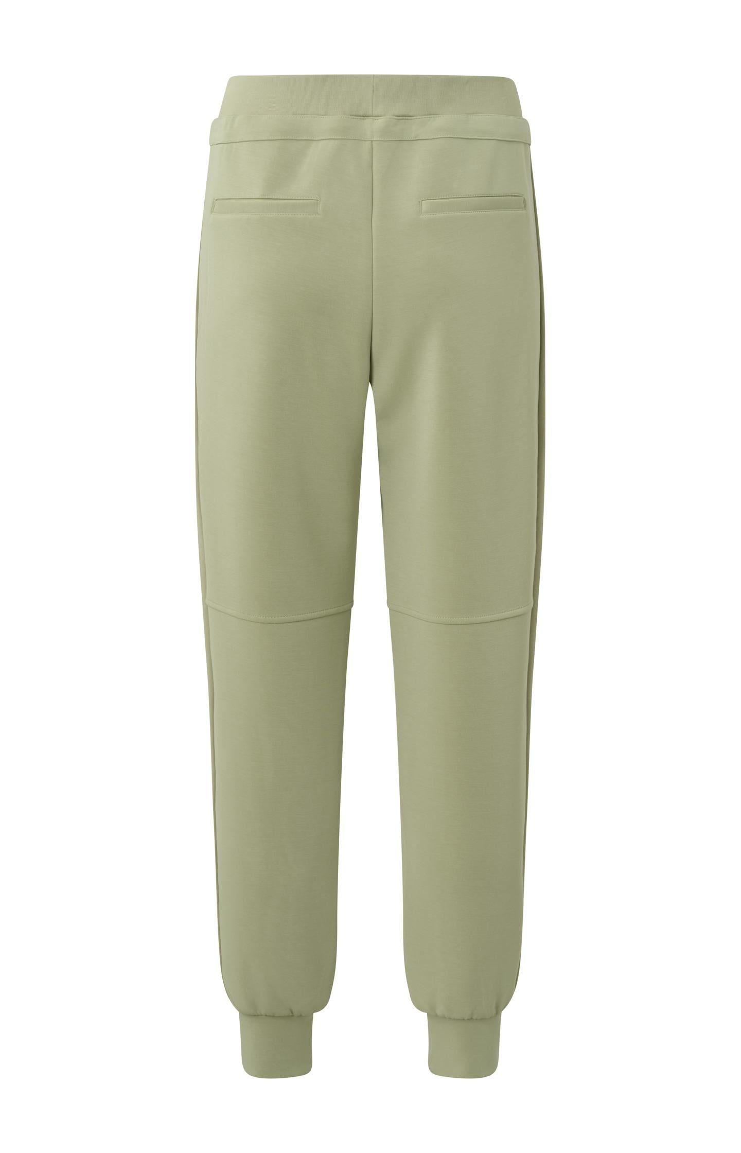 Scuba jogging trousers with pockets and elastic waist