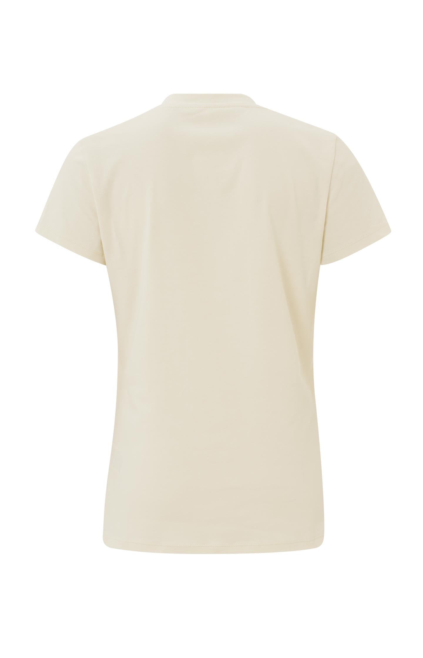 T-shirt with V-neck and short sleeves in regular fit