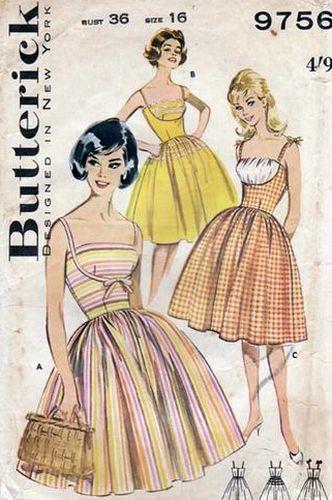 Butterick 4673 Teen Girls Retro Special Occasion Flower Girl Dress 199