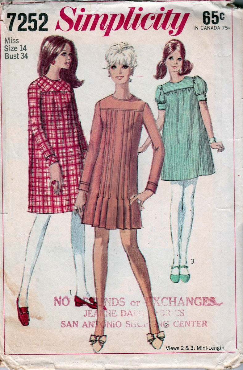 dating simplicity sewing patterns