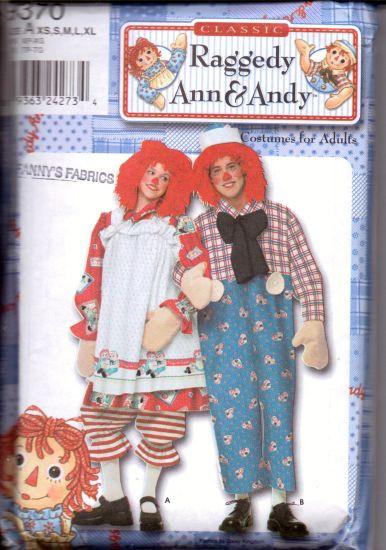 raggedy ann costume pattern