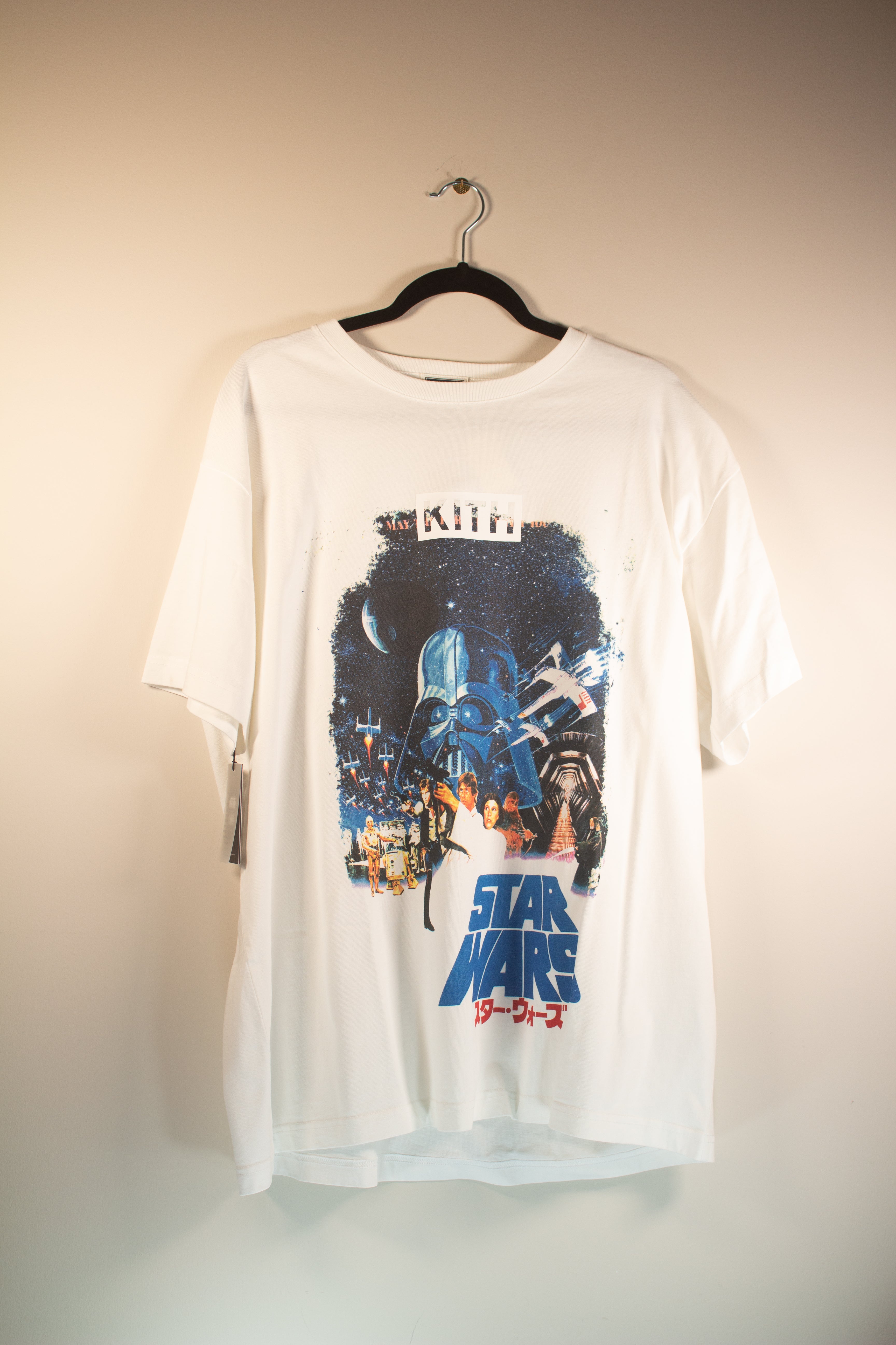 人気激安 新品 STAR WARS Kith Death Star Tシャツ S aob.adv.br