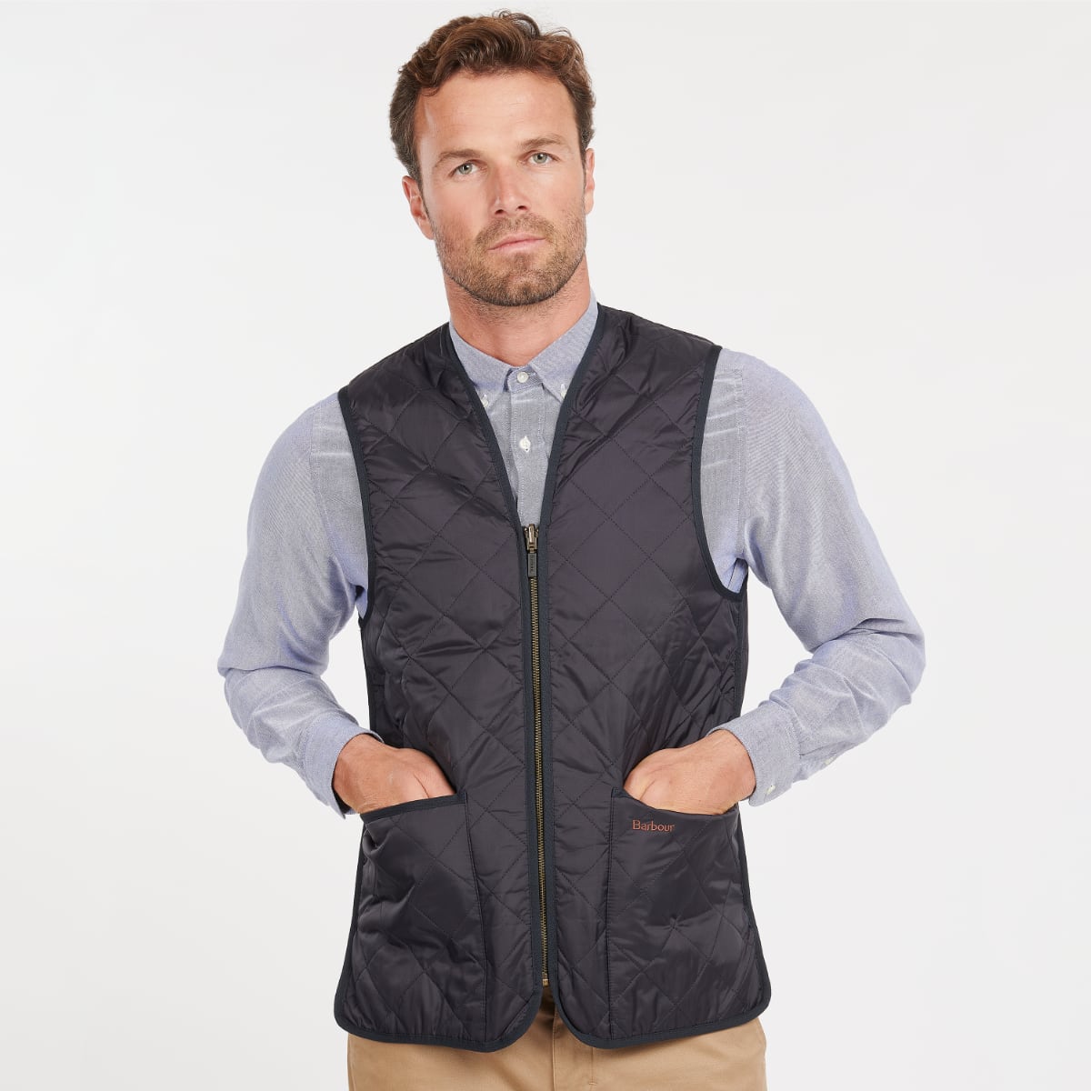 Barbour Zip-In Liner Quilted Men's Gilet