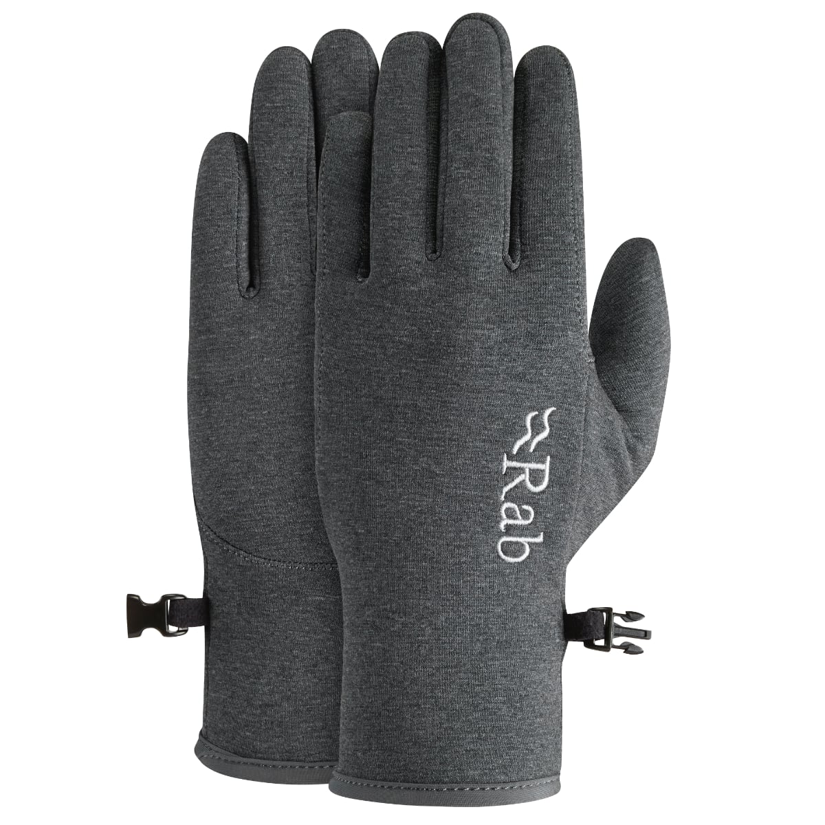 Barbour Fingerless Gloves - Navy, Large