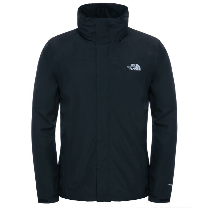 The North Face QUEST JACKET - Waterproof jacket - black/foil grey/black 