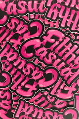 Bubblegum Sticker – Filthy Casual Co.
