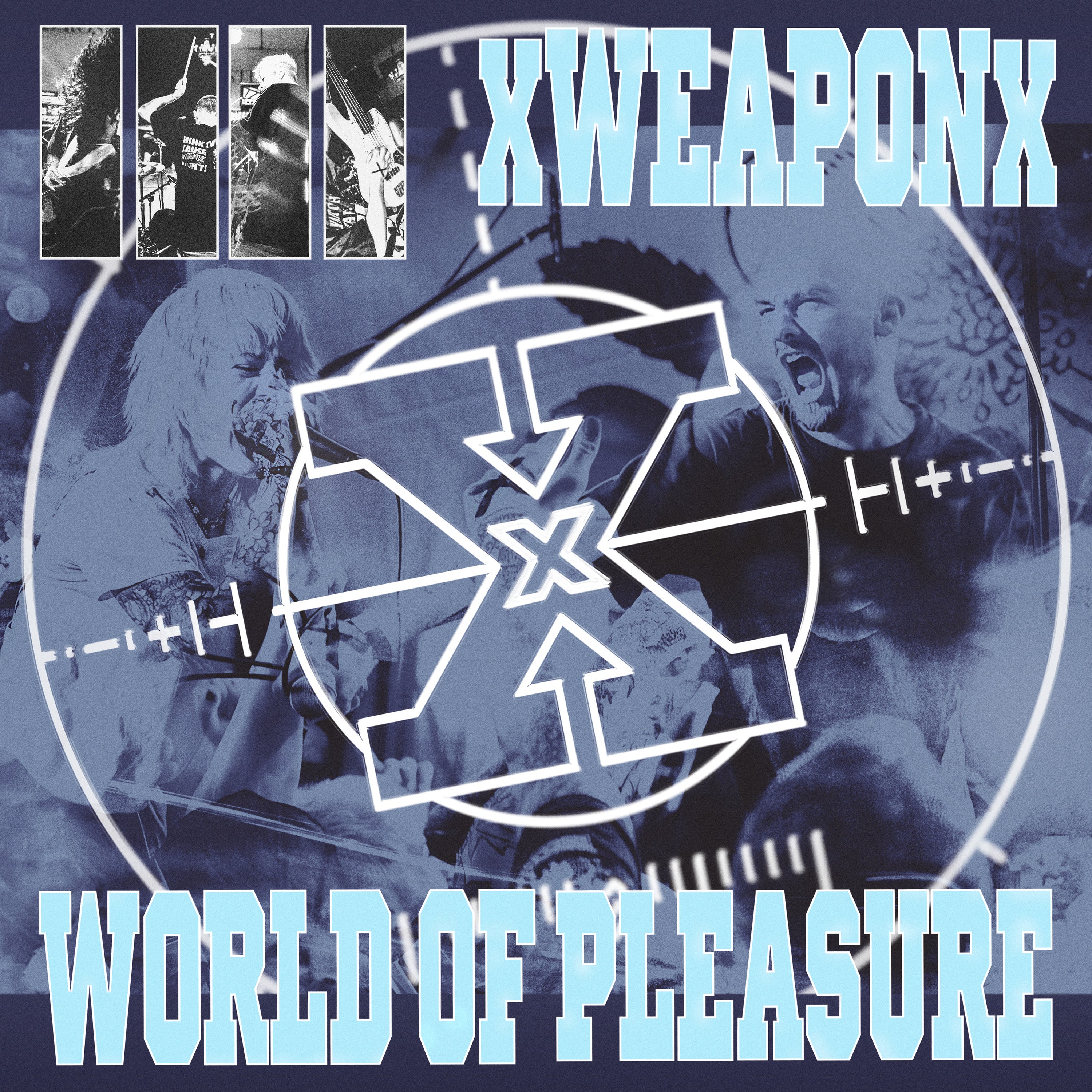 xWeaponx / World of Pleasure - Weapon of Pleasure Split LP/CD/CS - DAZE product image