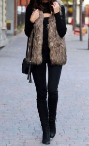 Faux Fur Vest