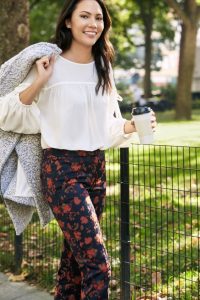  Cigarette Pants + Blouse