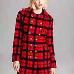 Quotation wool fabric coat