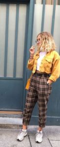 Spring Plaid Trousers