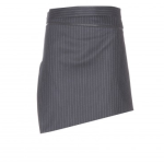 pinstripe fabric skirt