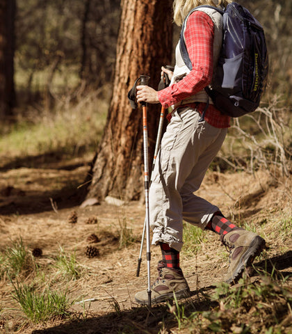 Hiking with Compression Socks