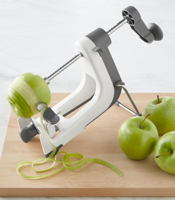 homemade apple peeler