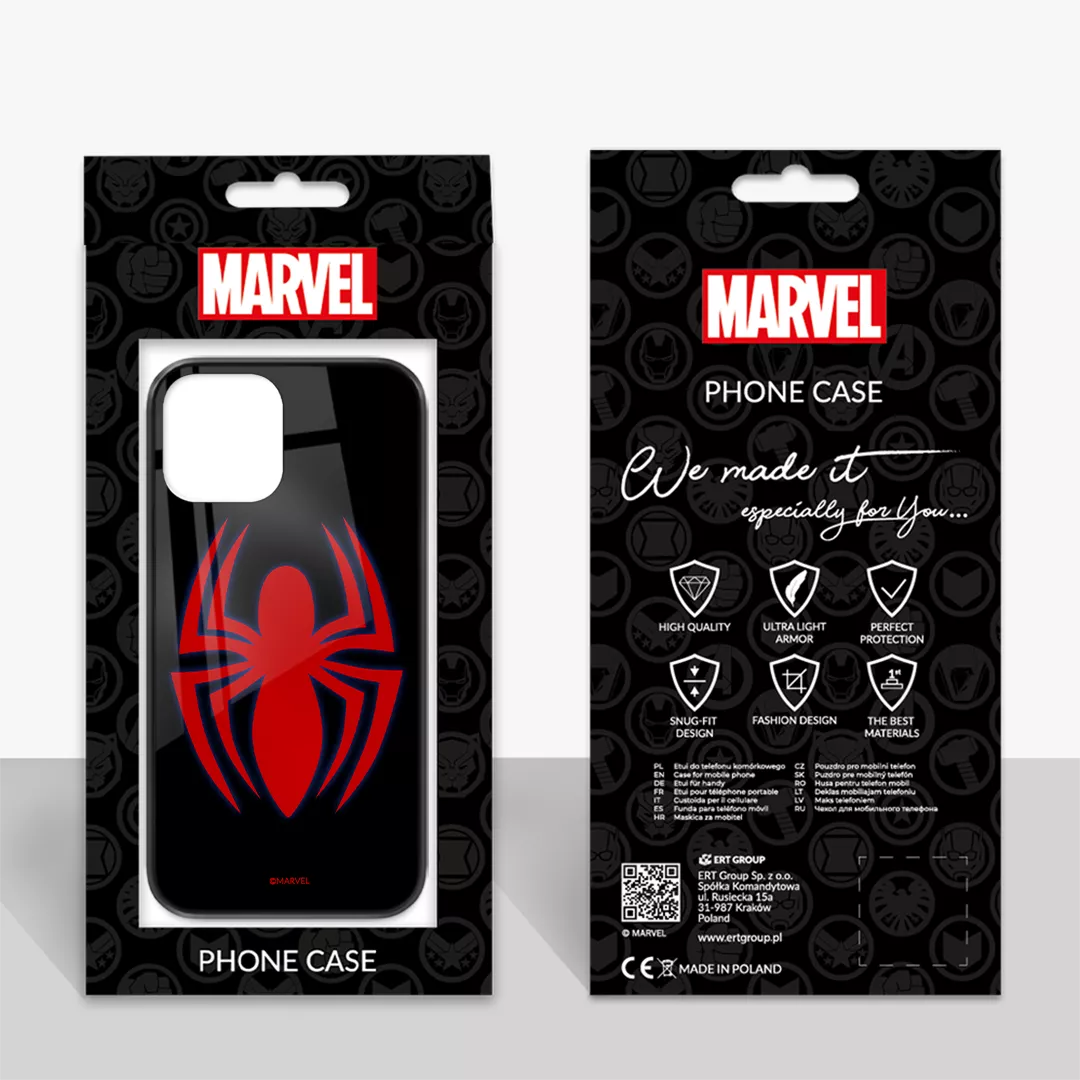Marvel™ Spiderman Phone Case Glass - Gorilla Time