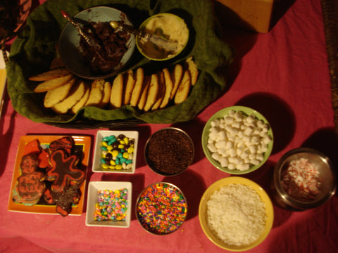 cookie decorating station