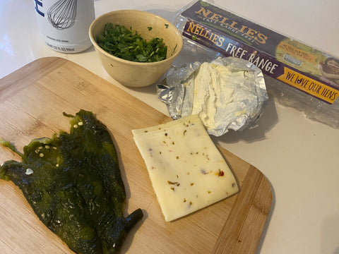 poblano omelet ingredients