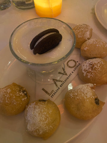 Lavo deep-fried Oreos