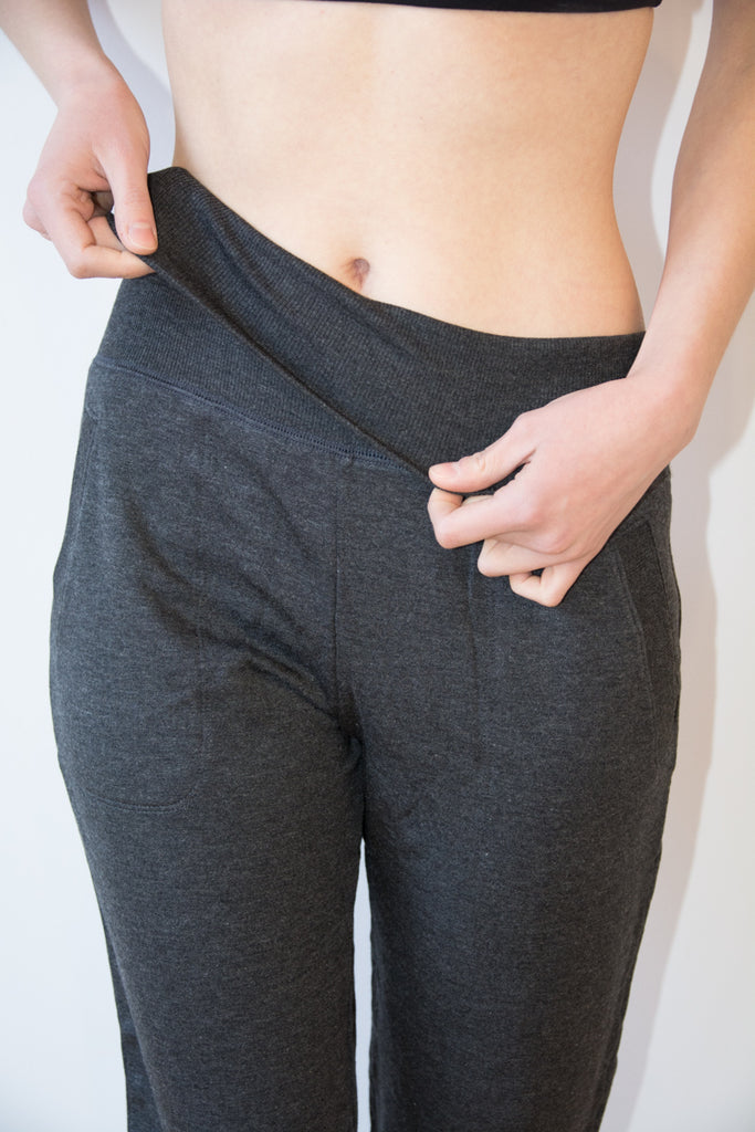 beyond yoga cozy fleece foldover sweatpant