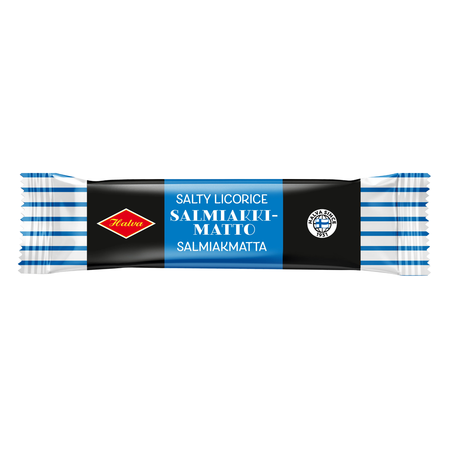Halva Finnish Salty Licorice Bar (60g)