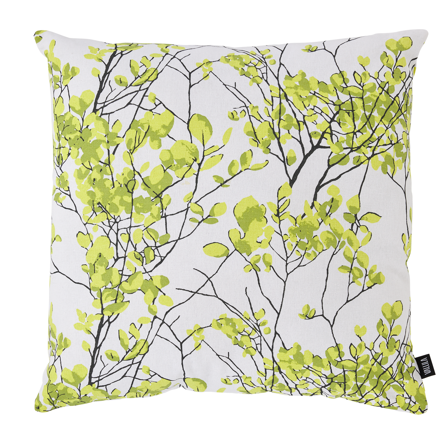 Vallila Lehtisade Cushion Cover, green leaf – Touch of Finland