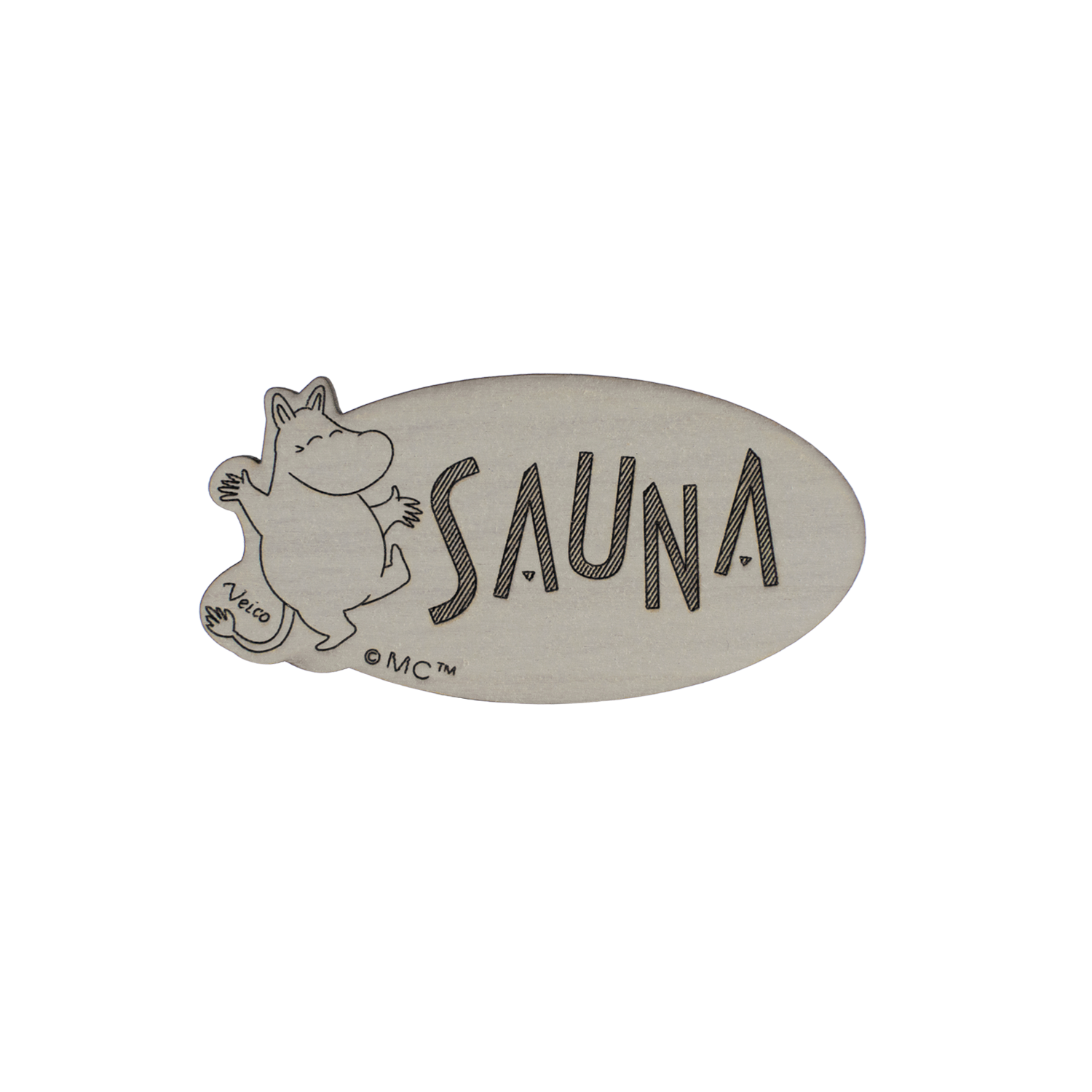 Veico Moomintroll Sauna Sign – Touch of Finland