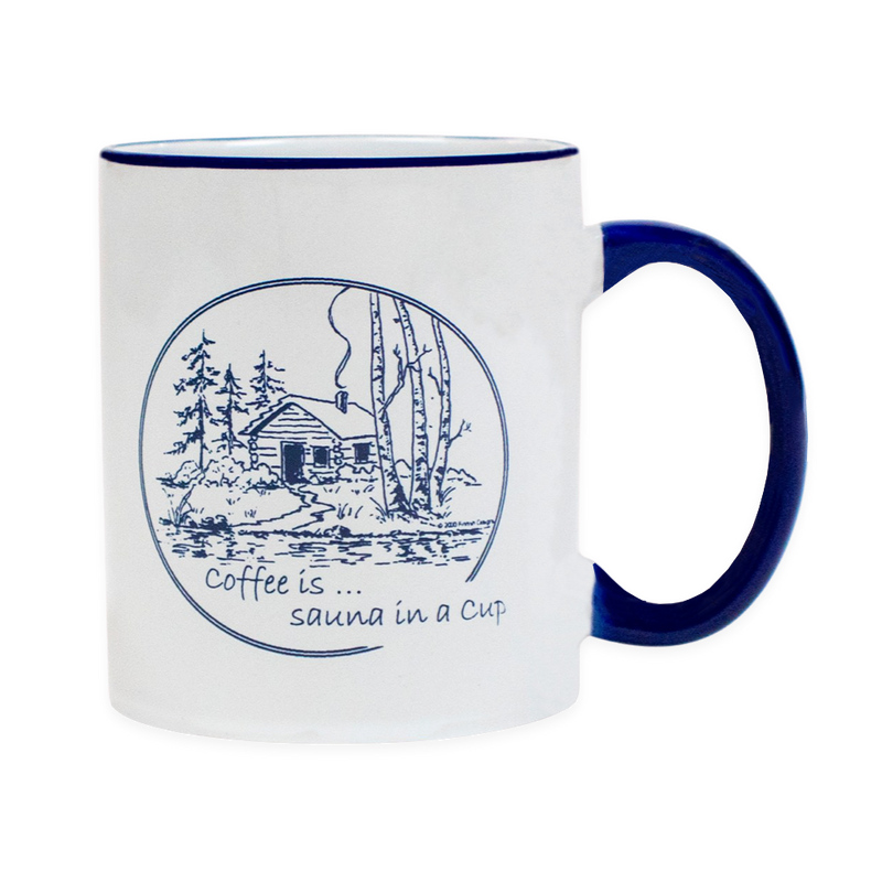 Finnish Coffee Mug - Coffee is Sauna in a Cup – Touch of Finland