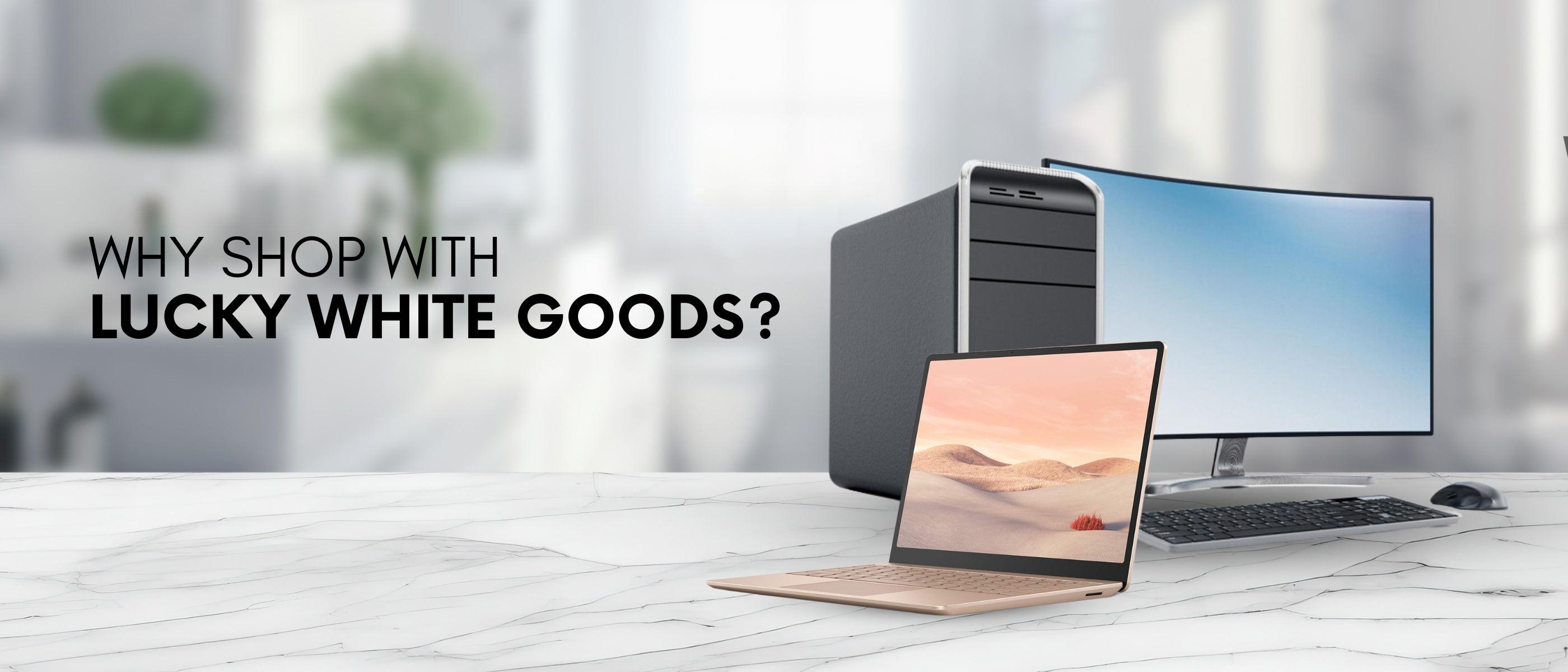 Shop with Lucky White Goods