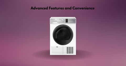 Advanced Features and Convenience of heat pump dryer