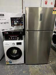 Hisense 514 litres fridge freezer and Hisense 8kg Washing Machine & Samsung  oven & chiq tv 32 Inch Available in Lucky white goods