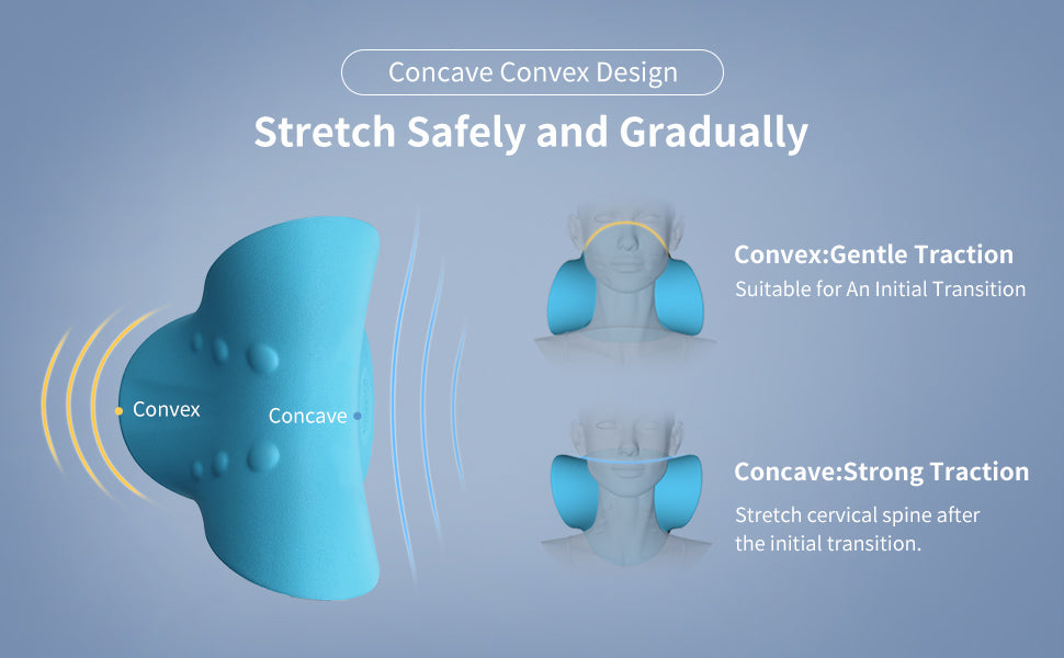 Concave Convex Design Stretch Safely and Gradually