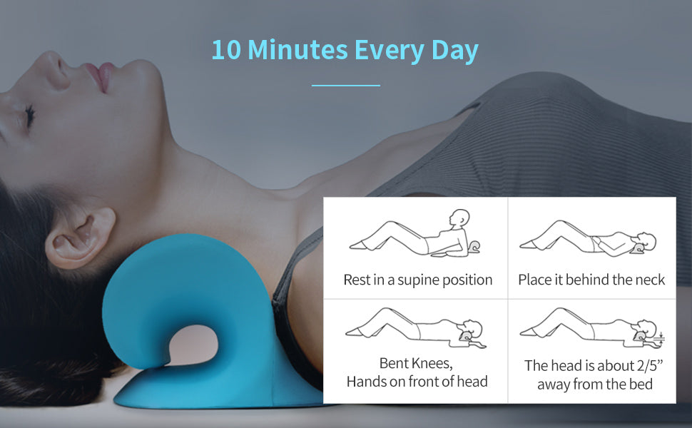 10 minutes everday to relief neck pain