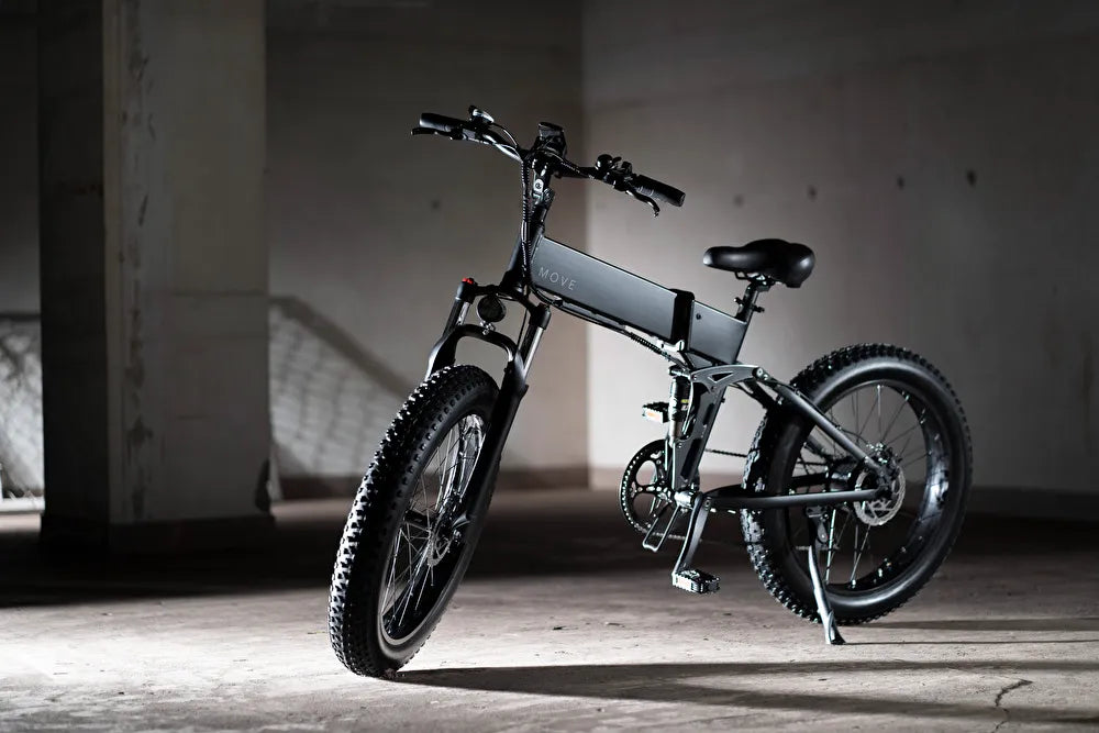 MOVE X｜次世代ファットタイヤ型E-bike｜折りたたみ電動アシスト自転車