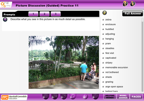 English Oral Buddy - Picture Discussion Sample