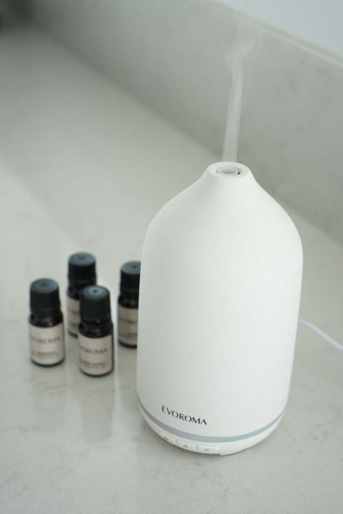 Vit diffuser i keramik