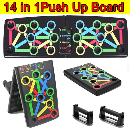 14 in 1 Push-Up Board – The Fitness Depot