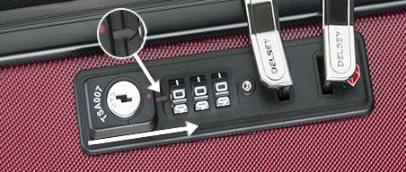 TSA Lock Instructins  American Tourister Australia