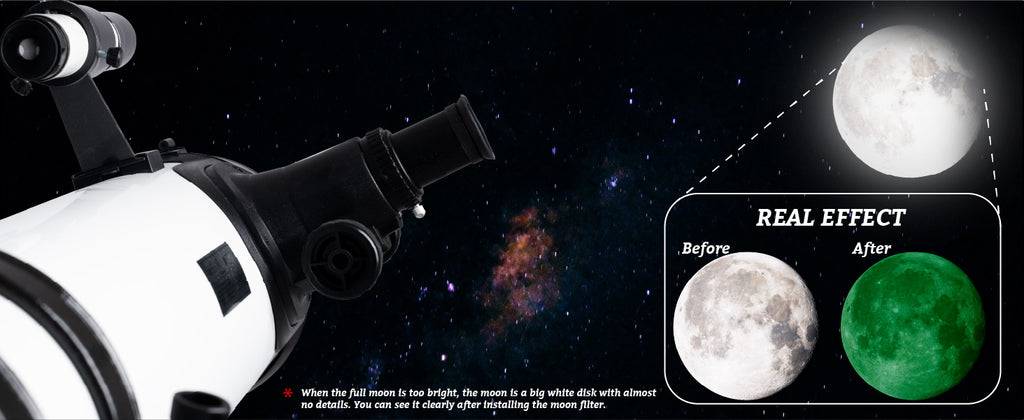 ESSENWI 2023 New 114EQ Newtonian Telescope for Adults Astronomy