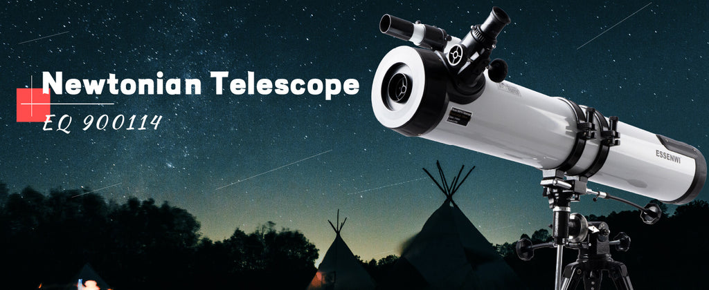 ESSENWI 2023 New 114EQ Newtonian Telescope for Adults Astronomy